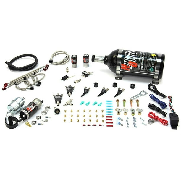 Nitrous Outlet Powersports EFI Three Cylinder Nozzle System (Aluminum