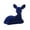Blue, variant on Simulated White-Tailed Deer Desktop Decoration With Ultra-Realistic Museum-Level Sculpture Craftsmanship 18-Pronged Antlers Uv Transfer Texture Glass Pupils For Lifelike Look,