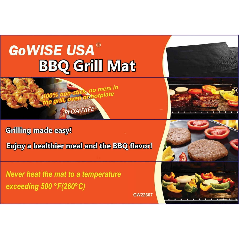 Ming's Mark GW22607 Reusable NonStick BBQ Grill Mat