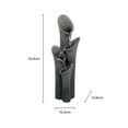 thumbnail image 6 of Willwolf Water Fountain Outdoor with LED Lights, Resin Waterfall Fountain for Patio Garden Yard Lawn, 6 of 10