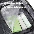 thumbnail image 6 of Yokua Organizer Travel Backpack With Vacuum Sealing Tech Hide Dry Wet Pockets, 6 of 10
