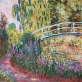 thumbnail image 2 of Monet, Claude 12x12 Gold Ornate Wood Framed with Double Matting Museum Art Print Titled - The Japanese Bridge Pond with Water Lillies, 2 of 4