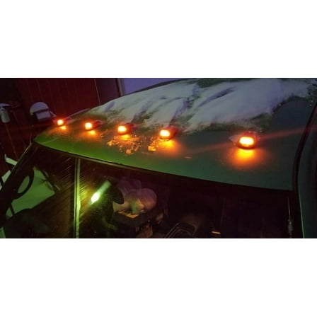 Race Sport Lighting 1007472 Truck Cab LED Light System LoPro Wireless Solar