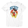 thumbnail image 2 of Disney Mickey Mouse Men's Sunrise Circle T-Shirt (Bright White, S-XXXL), 2 of 4
