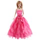 thumbnail image 1 of Vestido de muñeca de 30 cm, vestido de novia, vestido de cola de princesa, vestido de noche, juguete de niña, media bolsa, vestido grande, 1 of 6