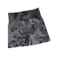thumbnail image 1 of Las Mujeres De La Moda Camuflaje Impreso De Alta Elasticidad Sin Costuras Pantalones Cortos Deportivos/Transpirable Abdominal Butt Lift Gym Bragas/Verano Cintura Adelgazar Deporte Correr Yoga, 1 of 4