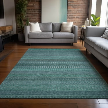 Chantille ACN527 Turquoise 8 x 10 Rug