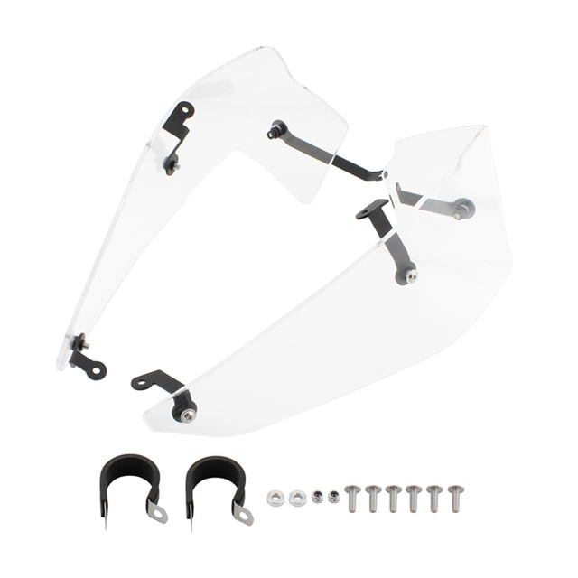 davian Motorcycle Side Spoiler Pair Motorcycle Air Deflectors Side Wing Windshield Fixed Wing Deflector Fairing Side Cover Acrylic Build Suitable for Motorcy Clear