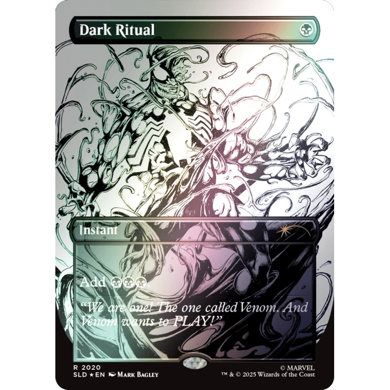 Magic the Gathering Secret Lair x Marvel's Spider-Man: Venom