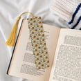 thumbnail image 4 of Kdxio Cute Sunflowers Print Metal Tassel Bookmarks,Perfect Gift for Art Lovers and Bookworms Metal Bookmarks for Women, 4 of 8