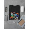 thumbnail image 3 of Vintage Miami City T-Shirt Men -Image by Shutterstock, Male 3X-Large, 3 of 4