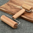 thumbnail image 5 of NUZYZ Dual Ended Wooden Rolling Pin Flour Pastry Dough Roller Kitchen Baking Tool, 5 of 7