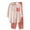 Pink, variant on Two Piece Sets for Women Summer Outfits Sets Striped V Neck Tops Wide Leg Pants Set Casual Loose Going Out Outfits Set with Pockets