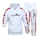 thumbnail image 2 of Chándal de otoño e invierno para hombre, conjunto de 2 piezas con capucha y estampado informal, ropa deportiva para correr de alta calidad, ropa de calle, 2 of 3