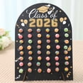 thumbnail image 5 of Class of 2026 Wooden Candy Display Stand, Graduation Party Dessert Board, Rustic Snack Storage Rack, Festive Party Table Centerpiece for Graduation Celebration Decor, 5 of 7