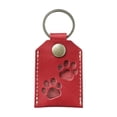 thumbnail image 4 of Pet Hair Memorial Keychain Leather keepsake Storage Bag For Cat Dog Lovers Gift Idea Commemorative Pet Claw Pattern Accessory, 4 of 8