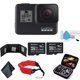 thumbnail image 2 of GoPro HERO7 (Negro) - Cámara de acción Digital Impermeable con visualización táctil 4K HD Video 12 MP Fotos Live Streaming Estabilización - Bundle, 2 of 5
