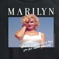 thumbnail image 3 of Marilyn Monroe - What's Important - Women's Short Sleeve Graphic T-Shirt, 3 of 5
