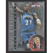1997 SkyBox NBA Hoops Talkin Hoops Bill Walton Kevin Garnett #16 of 30 Basketball Card