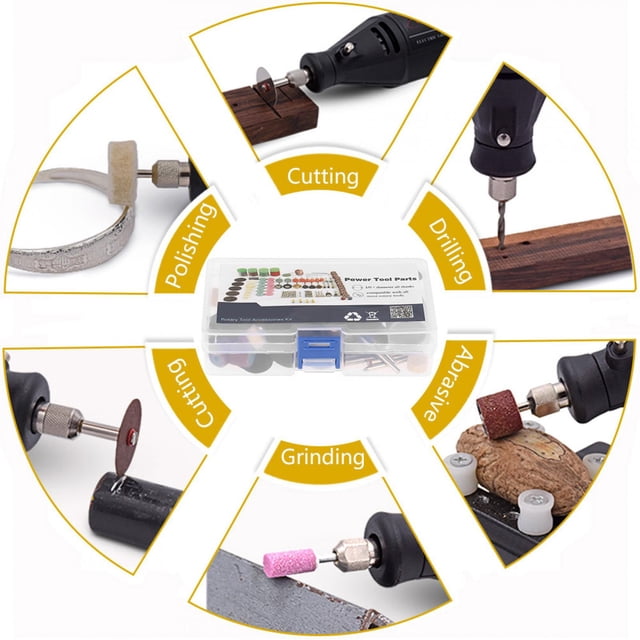 ,141 Pcs Mini Électrique Rotatif Efficacité Maximisée