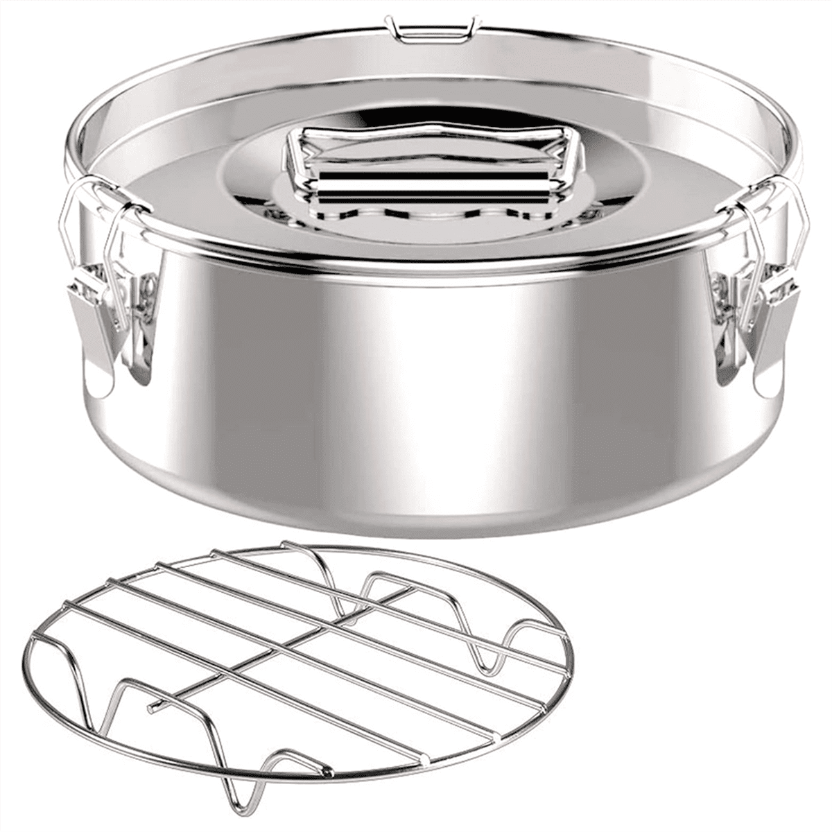 Flan mold with lid hotsell