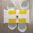 thumbnail image 2 of Ambesonne Vintage Yellow Place Mats Set of 4, Europe Spotty Design, Standard Size, Yellow and White, 2 of 3