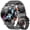 BLACK, variant on Smart Watch for Men, 1.70" HD Touchscreen, Bluetooth Calling (Answer/Make Calls), 100+ Sports Modes, 10-Day Standby, IP67 Waterproof, Fitness Tracker Compatible with Android & iPhone (2 Strap)