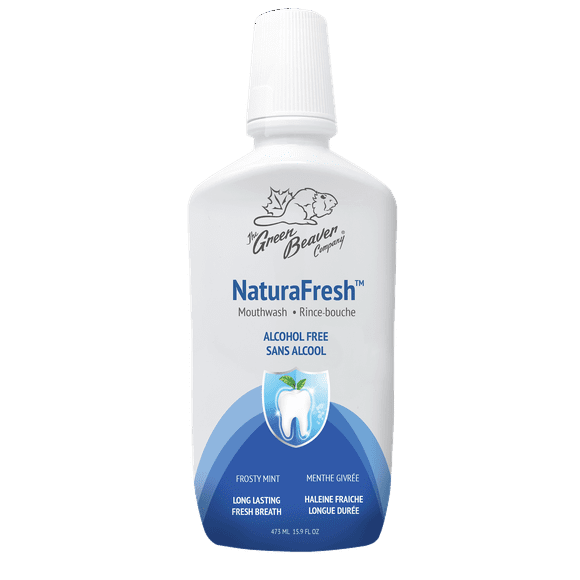 NaturafreshTM Bain de Bouche Sans Alcool – Menthe Givrée