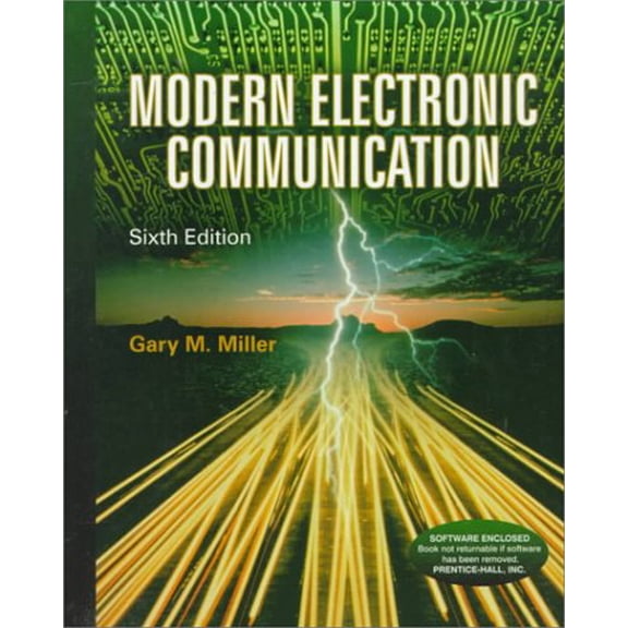 Pre-Owned Modern Electronic Communication (6th Edition) (Hardcover) 0138598282 9780138598280