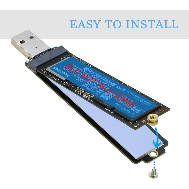 Ssd Reader Pcie Nvme Ssd To Usb Adapter To USB Adapter, RIITOP