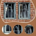 thumbnail image 6 of jicheng 2 Pieces Halloween Window Decoration Halloween Window Poster for Window Door female Ghost, 6 of 9