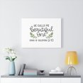 thumbnail image 6 of Scripture Walls  Beautiful One Song Of Solomon 2:10 Bible Verse Canvas Christian Wall Art Ready to Hang Unframed, 6 of 16