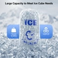 thumbnail image 7 of Ecojoy Ice Bags 10lb Drawstring 100 Count Ice Bags Ice Machine, Heavy-duty Reusable Ice, 7 of 7