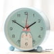 thumbnail image 2 of Despertador, Reloj Redondo Lindo y silencioso con luz LED para niños y niñas, Estable para Oficina en casa, Despertador Creativo para cabecera, Mini Reloj Silencioso, 2 of 5