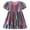 AB70 Purple, variant on Mardi Gras Toddler Dress For Girls Rainbow Sequin Print Short Sleeve Crew Neck Dresses Fashion Stylish Little Girls Summer Party Dress Purple Size 6-7 Years