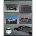 thumbnail image 6 of Auto Cooling Fan and Charge Stand Accessories for Xbox Series X Console with 15 Light Modes, Wireless Dual Charger Dock for XSX Controller, Headset Stand & Game Disc Storage, 6 of 10