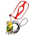 thumbnail image 2 of Bird Harness Adjustable Parrot Nylon Leash For Eastern Bluebonnet Parrot, 2 of 8