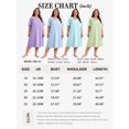 thumbnail image 5 of FEREMO 100% Cotton Plus Size Nightgowns for Women Short Sleeve Ladies Sleepwear, 5 of 5