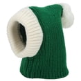 thumbnail image 2 of Pet Warm Hat, Softness And Comfort Warm Winter Dog Hat Exquisite Workmanship Wool Material  For Cats For Medium Dogs For Small Dogs Green M, 2 of 8