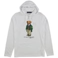 thumbnail image 1 of Ralph Lauren - Sudadera con capucha para hombre, diseño de oso, color blanco, pequeño Ralph Lauren Sudadera, 1 of 1