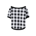 thumbnail image 1 of Conjunto de pijamas navideños familiares a juego con estampado de cuadros y letras. Pijamas de vacaciones para papá, mamá y niños., 1 of 9