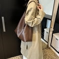 thumbnail image 2 of Bolso Hombro Elegante Mano Informal Hobo Color Sólido PU para Mujer, 2 of 9