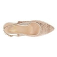 thumbnail image 4 of Lady Couture Lola Embellished Pointed Toe Slingback Pump, Champagne, 12, 4 of 4