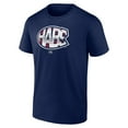 thumbnail image 2 of Men's Navy Montreal Canadiens Ice Cluster T-Shirt, 2 of 3