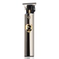 thumbnail image 2 of Clipper del cabello USB Recargables Adultos Afeitadora Mujeres Trimmer Groomer Acero inoxidable Portátil Portátil Peluquero Equipo de peluquero Oro Monstrate CE001474-01B, 2 of 6