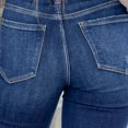 thumbnail image 7 of Ashirexll Jeans for Women, Womens Casual Pants, Summer Casual Button Fashion Low Waist Denim Long Pants with Pockets, 7 of 7