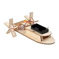 thumbnail image 2 of 2x De Experimento De Ciencia De Avión Solar De Madera DIY Rompecabezas 3D Hugo Juguetes de madera de bricolaje, 2 of 10
