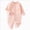 O93-Pink, variant on 9-12 Months Newborn Baby Boy Girl Button Romper Baby Cute Graphic Long Sleeve Soft Cotton Jumpsuit Spring Fall Outfit Clothes