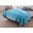 thumbnail image 5 of Blue Embossed Throw Blanket 50X60 100% Polyester, 5 of 5