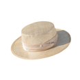 thumbnail image 2 of Sombrero de sol para mujer, sombrero de playa transpirable con parte plana para viajes, vacaciones, playa al aire libre Beige, 2 of 8
